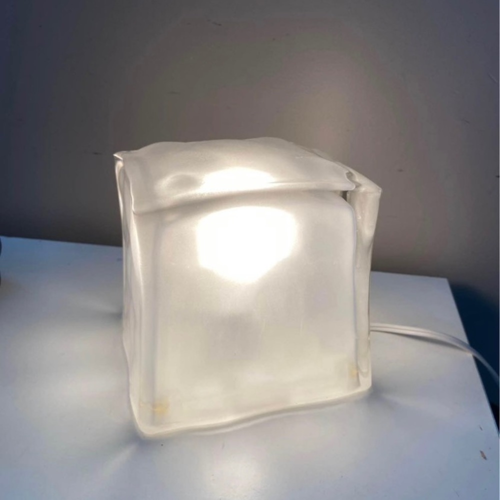 Vintage ikea ice cube lamp
